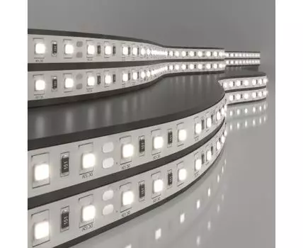 Лента светодиодная 12V 14,4W 60Led 5050 IP20 дневной белый, 5м