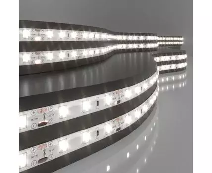 Лента светодиодная 12V 4,8W 60Led 2835 IP65 дневной белый, 5м