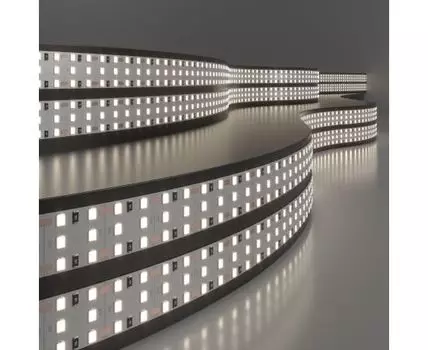 Лента светодиодная 360LED 26W IP20 трехрядная 4200К дневной белый 2835 24V 360Led 26W IP20