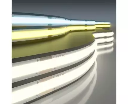 Лента светодиодная 576Led 13W IP20 MIX 3300/6500 теплый белый/холодный белый COB 24V 576Led 13W IP20