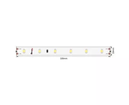 Лента светодиодная LUX, 3528, 60 LED/м, 4,8 Вт/м, 24В, IP33, Холодный белый (6000K)