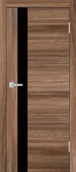 Лестер 2 Американский орех,стекло черное Американский орех Verda