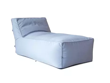 Лежак с наклонной спинкой