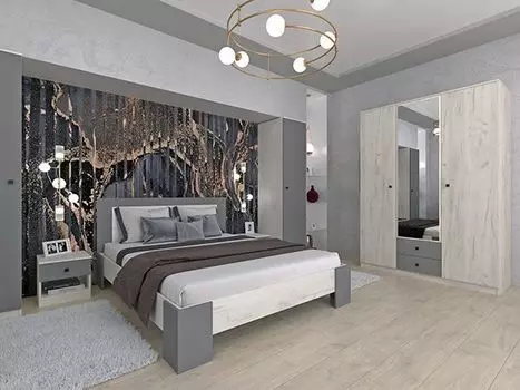 ЛЮССИ Тумба прикроватная 1ящ.