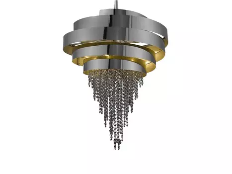 Люстра 68044 black chrome