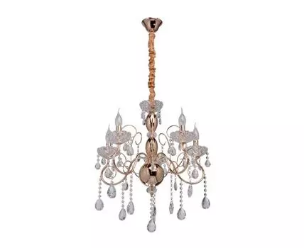 Люстра Адель 373011205 (105, 67, Хрустальные, Золотой, 67)