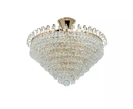 Люстра Аделард (золотистый, прозрачный)