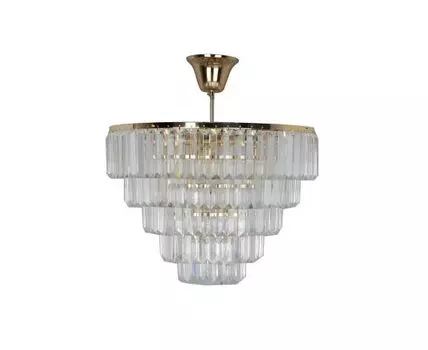 Люстра Аделард (золотистый, прозрачный)