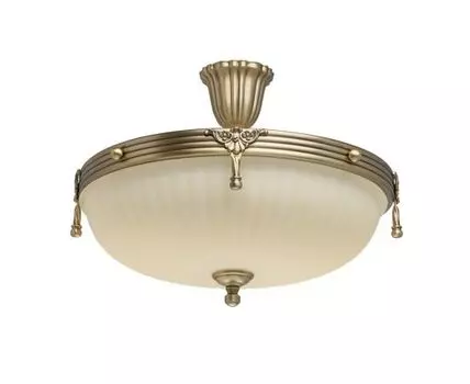 Люстра Афродита (золотистый, белый)