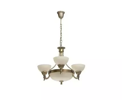 Люстра Афродита (золотистый, белый)