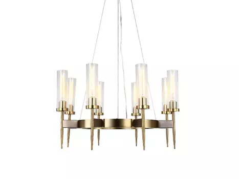 Люстра Alouette 8 brass