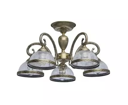 Люстра Аманда (золотистый, прозрачный)