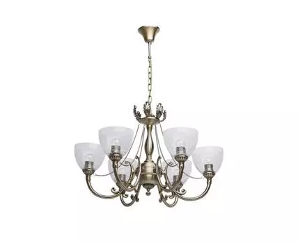 Люстра Аманда (золотистый, прозрачный)