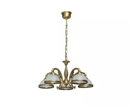 Люстра Ангел (золотистый, белый)