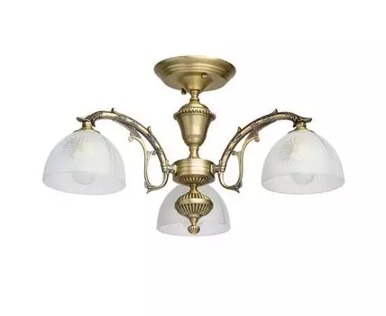 Люстра Ариадна (золотистый, белый)