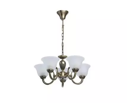 Люстра Ариадна (золотистый, белый)