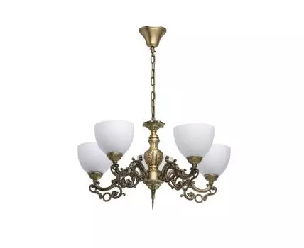 Люстра Ариадна (золотистый, белый)