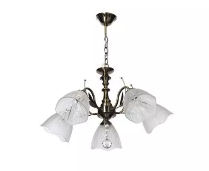 Люстра Ариадна (золотистый, белый)