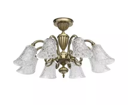 Люстра Ариадна (золотистый, прозрачный)