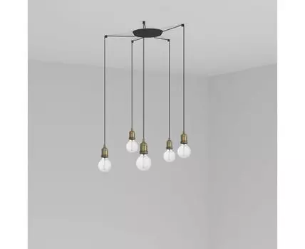 Люстра Art 5L состаренное золото