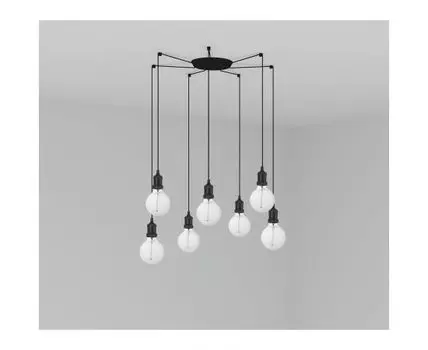 Люстра Art 7L черная