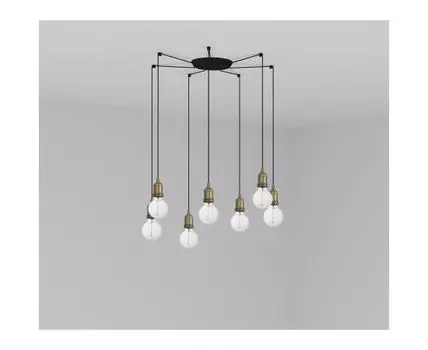 Люстра Art 7L состаренное золото