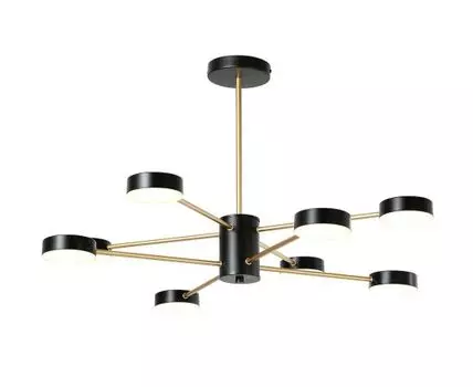 Люстра Atma (черный, золотистый)