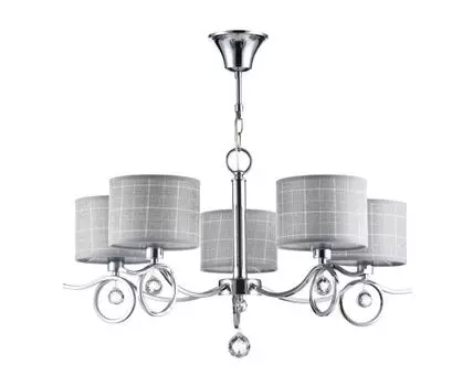 Люстра Бэртранд FR5906-PL-05-CH (150, 68.5, Подвесные, Серый, 68.5)