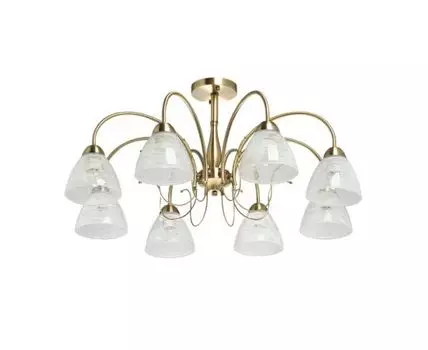 Люстра Блеск (золотистый, белый)