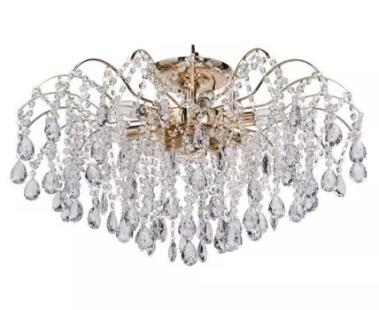 Люстра Бриз 464018709 (45, 72, Хрустальные, Золотой, 72)