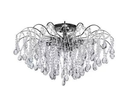 Люстра Бриз (черный, прозрачный)