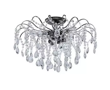 Люстра Бриз (серый, прозрачный)