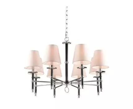 Люстра CANDELA (серебристый, бежевый, 80)