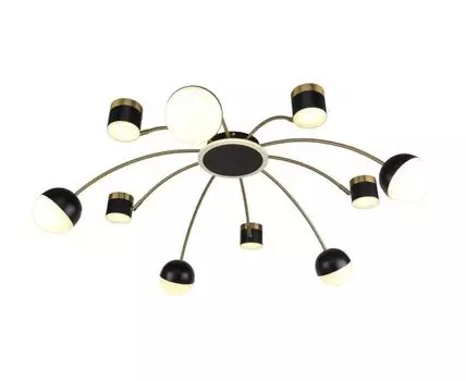 Люстра Canvas (коричневый, черный)