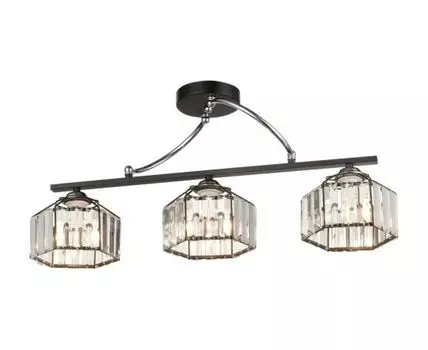 Люстра (черный, хром, 17)