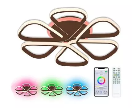 Люстра CL233A275E (13.6, 68.5, Светодиодные, Коричневый, 71)