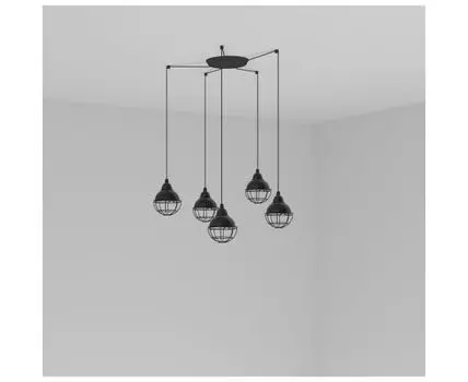 Люстра Claire 5L черный