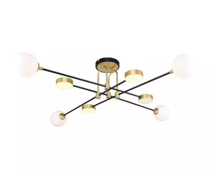 Люстра Complesso (черный, золотистый)