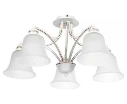 Люстра Emma A2713PL-5WG (32, 65, Потолочные, Белый, 65)