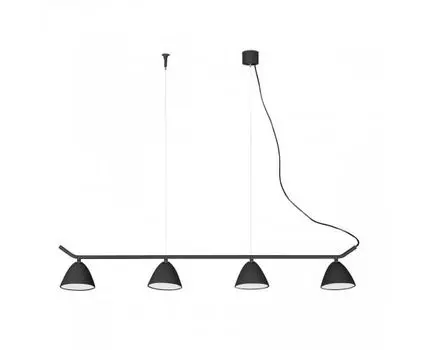 Люстра Flash 4L черная