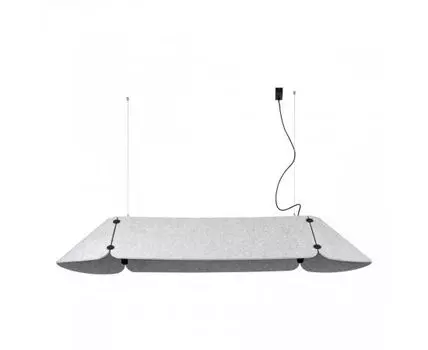 Люстра Fonovia серая 84 см 25W 4000K