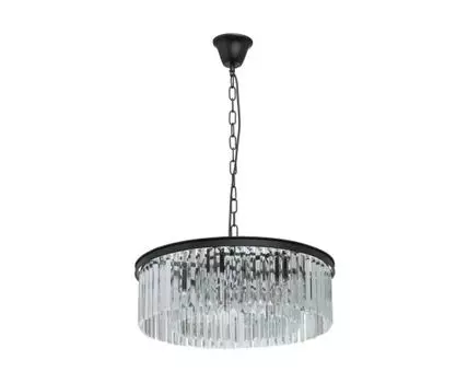 Люстра Гослар (черный, прозрачный)