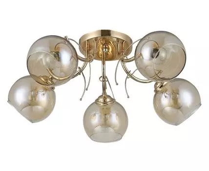 Люстра Катаниа 52542 4 (20, 54, Потолочные, Золотой, 54)