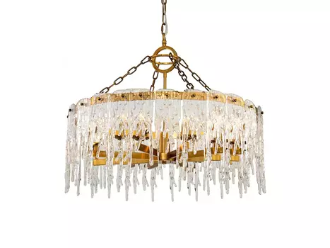 Люстра KG1102P-8A brass