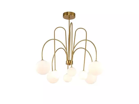 Люстра KG1213P-8 brass