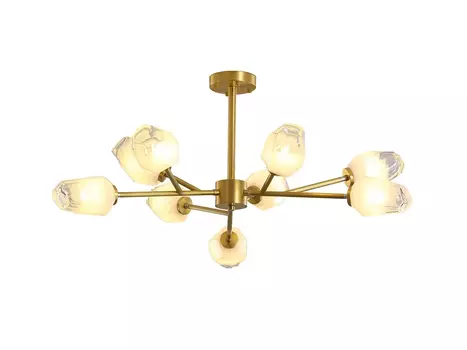 Люстра KM1245P-9 brass