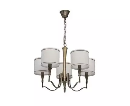 Люстра Конрад (золотистый, бежевый)