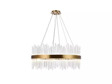 Люстра KR1209P-12 brass