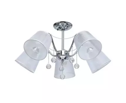 Люстра Лацио (серебристый, белый)