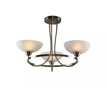 Люстра Lione (латунный, белый)